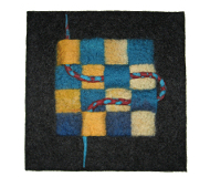 Weiße Wand für junge Kunst