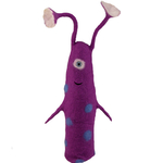 Weinflaschenhülle in Monsteroptik