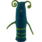 Weinflaschenhülle in Monsteroptik