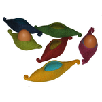 Gefilzter Eierwärmer - Ei im Boot