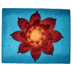 Gefilztes Mandala - Blume